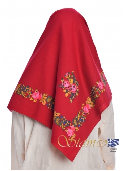 Παραδοσιακό Μαντήλι Βαμβακερό της Ανατολικής Ρωμυλίας - Θράκης 