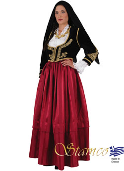 Παραδοσιακή Φορεσία Κυπροσ  Γυναικεια