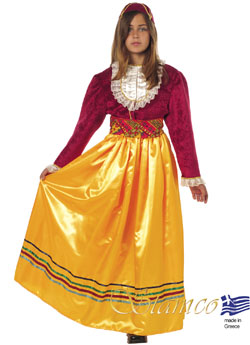 Παραδοσιακή Φορεσία Μαντω  Μαυρογενουσ
