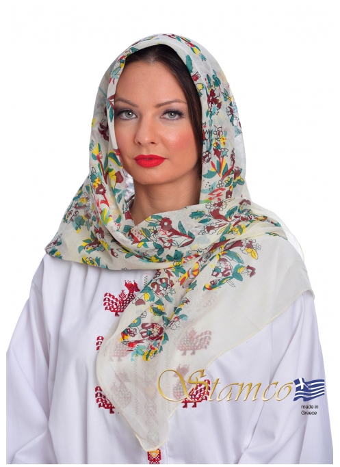 Παραδοσιακό Μαντήλι της Αττικής