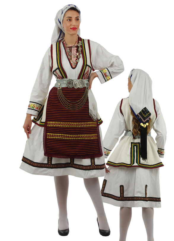 Παραδοσιακή Φορεσία Φλωρινα  Γυναικειο